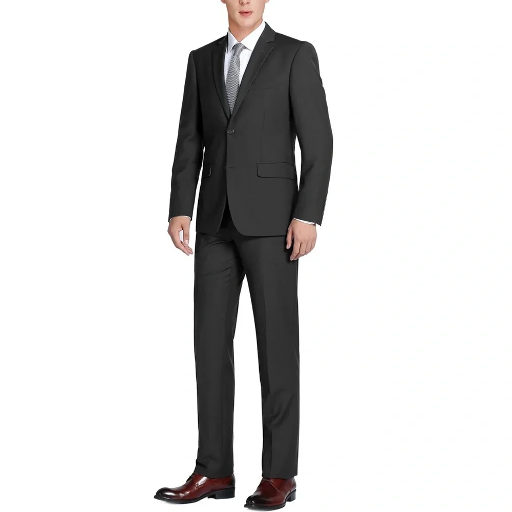 Men's 2-Piece Single Breasted Notch Lapel Suit | Jacket & Pants